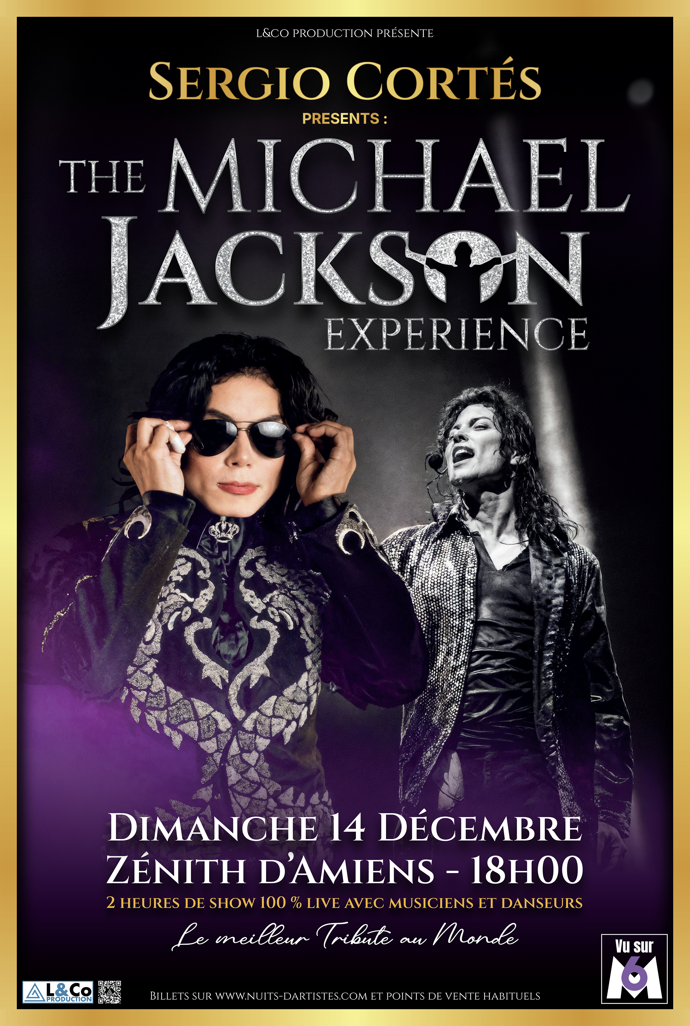 Affiche Michael Jackson Experience